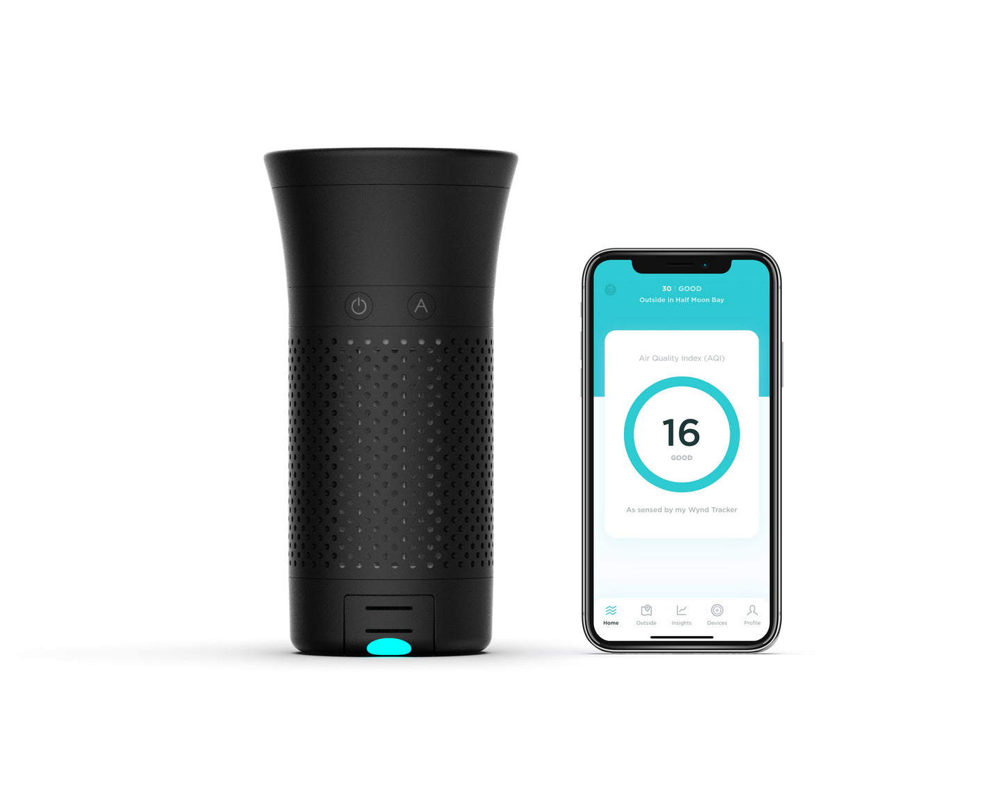 WYND Plus Air Purifier – Black