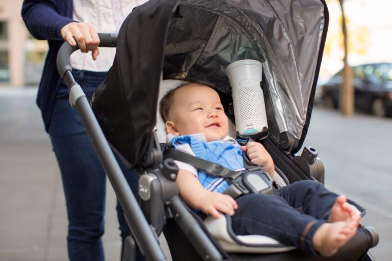WYND Plus (Black) + Baby Stroller